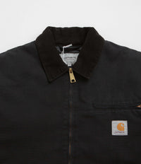 Carhartt OG Detroit Jacket - Black / Black thumbnail