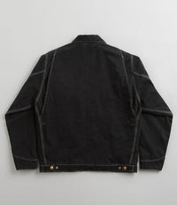 Carhartt OG Detroit Jacket - Black Stone Wash thumbnail