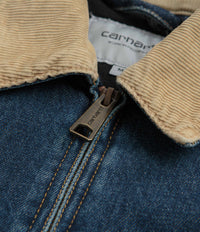 Carhartt OG Detroit Jacket - Blue / Dusty Hamilton Brown thumbnail