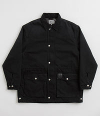 Carhartt OG Santa Fe Coat - Black / Black Stone thumbnail