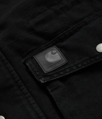 Carhartt OG Santa Fe Coat - Black / Black Stone thumbnail