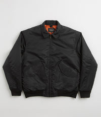 Carhartt Olten Bomber Jacket - Black / Turmeric thumbnail