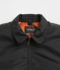 Carhartt Olten Bomber Jacket - Black / Turmeric thumbnail