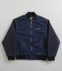 Carhartt Paxon Bomber Jacket - Blue / Dark Navy thumbnail