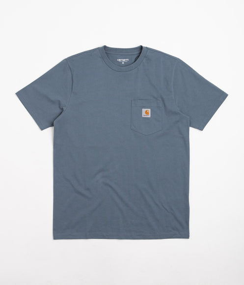 Carhartt Pocket T-Shirt - Storm Blue