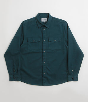 Carhartt Santa Fe Shirt - Deep Lagoon