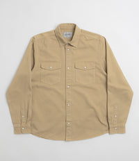 Carhartt Santa Fe Shirt - Dusty Hamilton Brown thumbnail