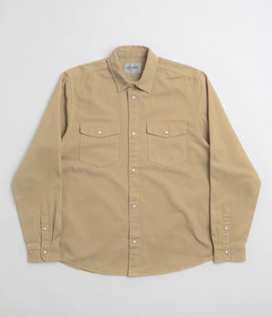 Carhartt Santa Fe Shirt - Dusty Hamilton Brown