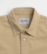 Carhartt Santa Fe Shirt - Dusty Hamilton Brown thumbnail