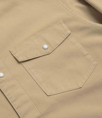 Carhartt Santa Fe Shirt - Dusty Hamilton Brown thumbnail