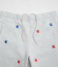 Carhartt Seek Sweat Shorts - Ash Heather thumbnail