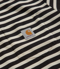 Carhartt Seidler Pocket T-Shirt - Seidler Stripe / Salt / Black thumbnail