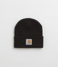 Carhartt Short Watch Hat Beanie - Black thumbnail