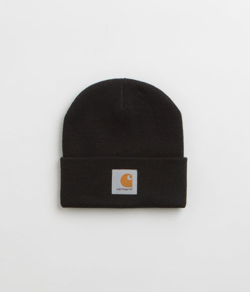 Carhartt Short Watch Hat Beanie - Black