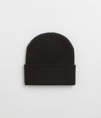 Carhartt Short Watch Hat Beanie - Black thumbnail