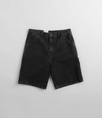 Carhartt Single Knee Shorts - Black Stone Washed thumbnail