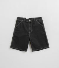 Carhartt Simple Shorts - Heavy Stone Washed Black thumbnail