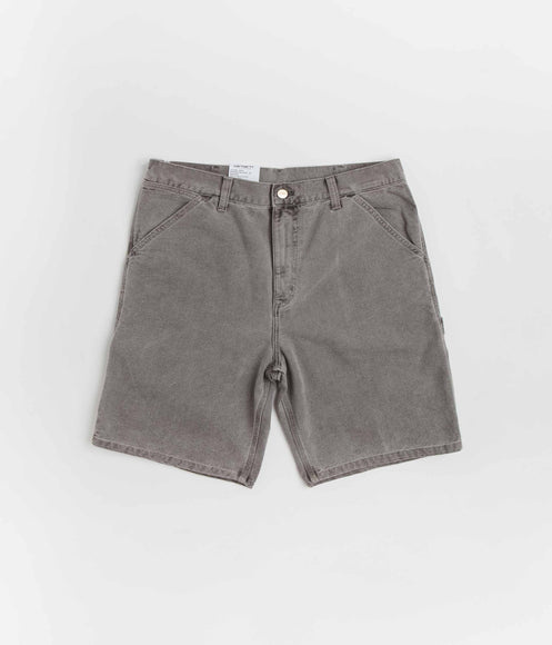 Carhartt Single Knee Shorts - Faded Black