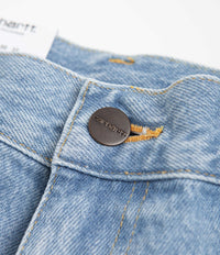 Carhartt Single Knee Shorts - Stone Bleached Blue thumbnail