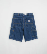 Carhartt Single Knee Shorts - Stone Washed Blue thumbnail