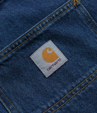 Carhartt Single Knee Shorts - Stone Washed Blue thumbnail