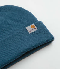 Carhartt Stratus Low Beanie - Prussian Blue thumbnail