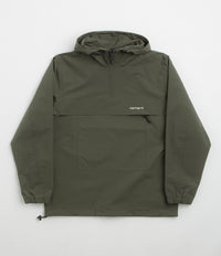 Carhartt Summer Windbreaker Pullover Jacket - Turtle / White thumbnail