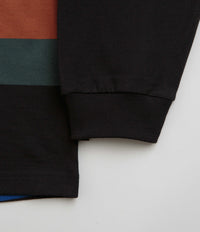 Carhartt Sundling Long Sleeve T-Shirt - Sundling Stripe / Deep Hamilton Brown thumbnail