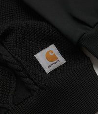 Carhartt Tridon Crewneck Sweatshirt - Black thumbnail