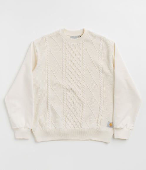 Carhartt Tridon Crewneck Sweatshirt - Natural