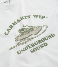 Carhartt Underground Sound T-Shirt - White thumbnail