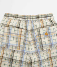 Carhartt Vilay Shorts - Vilay Check / Natural thumbnail