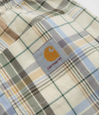 Carhartt Vilay Shorts - Vilay Check / Natural thumbnail