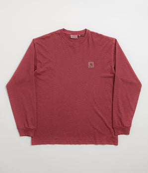 Carhartt Vista Long Sleeve T-Shirt - Scarlet