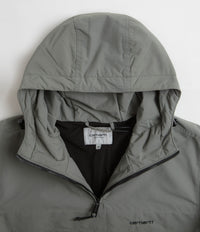Carhartt Windbreaker Pullover Jacket - Smoke Green / Black thumbnail