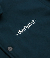 Carhartt Wool Coach Jacket - Deep Lagoon / Wax thumbnail