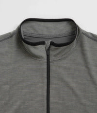 Cayl Live Wool Mix Half Zip Sweatshirt - Charcoal thumbnail