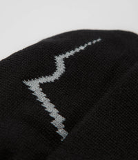 Cayl Logo Long Beanie - Black thumbnail