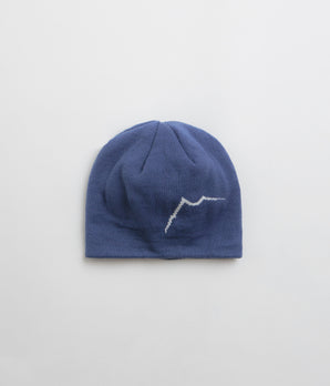 Cayl Logo Short Beanie - Blue