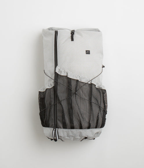 Cayl Mari Roll Top SM B-Grid Bag - White