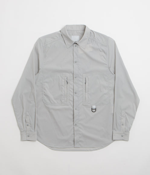 Cayl Stretch Nylon Hiker Shirt - Light Grey