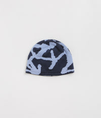 Gramicci Burly Runningman Beanie - Splatter Blue thumbnail