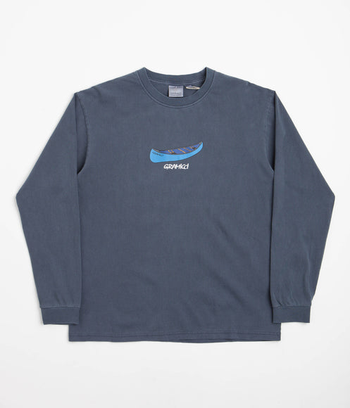 Gramicci Canoe Long Sleeve T-Shirt - Navy Pigment