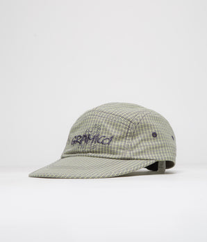 Gramicci Checkered Long Bill Cap - Sierra Check Mint