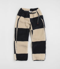 Gramicci Checkered Sherpa Pants - Natural / Navy Check thumbnail