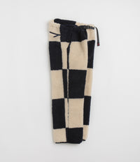 Gramicci Checkered Sherpa Pants - Natural / Navy Check thumbnail