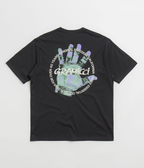 Gramicci Climbers Hand T-Shirt - Vintage Black