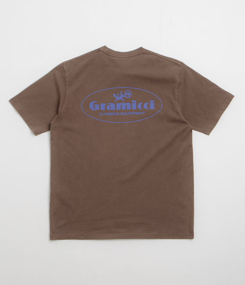 Gramicci Climbing Equipment T-Shirt - Brown Pigment