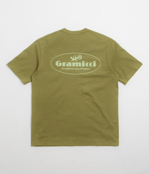 Gramicci Climbing Equipment T-Shirt - Pistachio Pigment