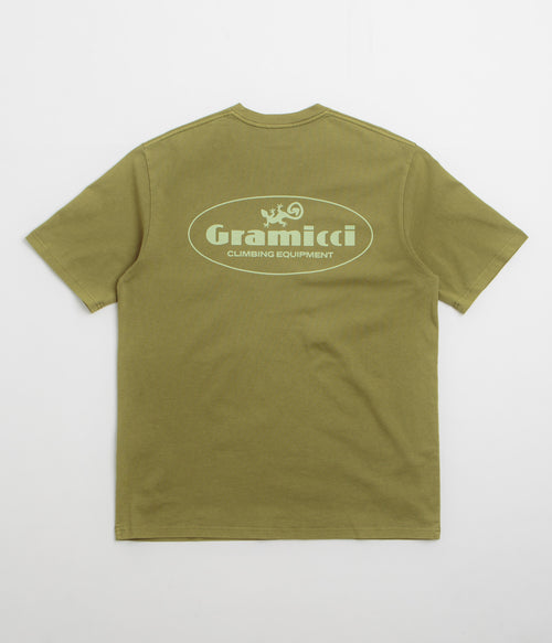 Gramicci Climbing Equipment T-Shirt - Pistachio Pigment